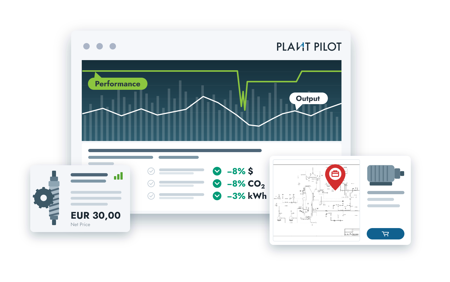 PlantPilot — Dashboard für Wartung, CO₂- & Energie-Analytik